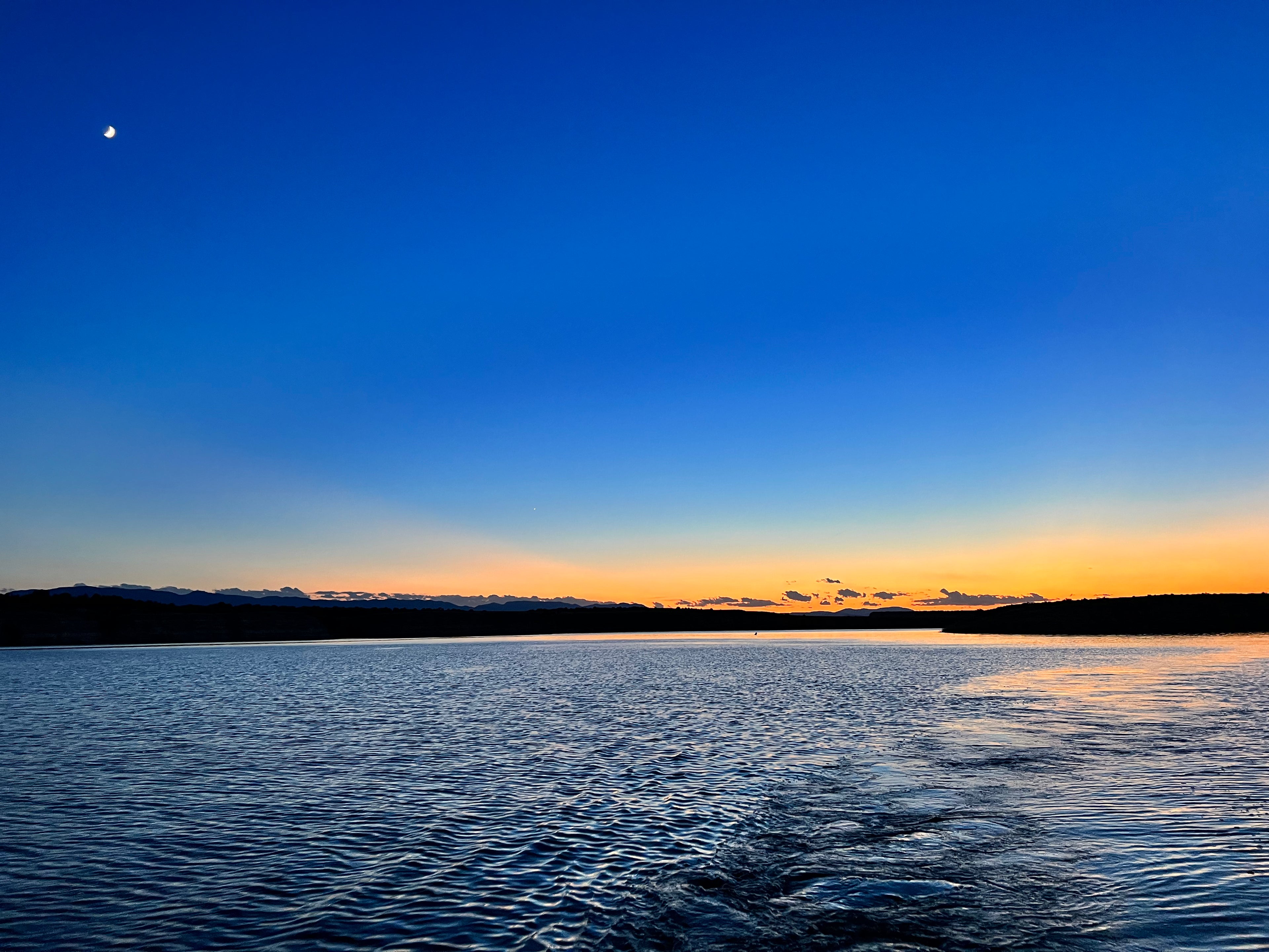 Sunset on Pueblo Reservoir